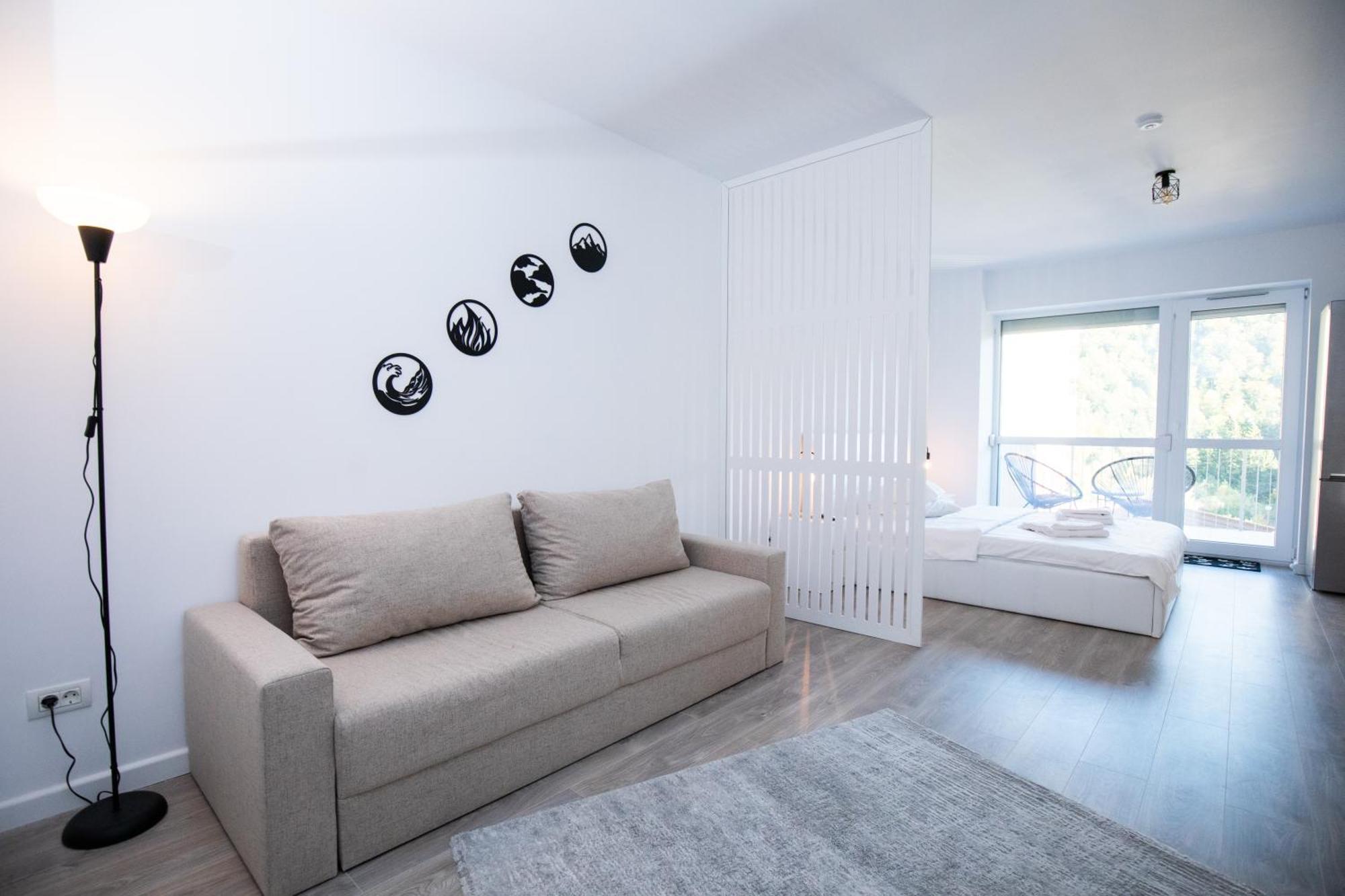 Cozy Studio 4 People With Parking 시나이아 외부 사진