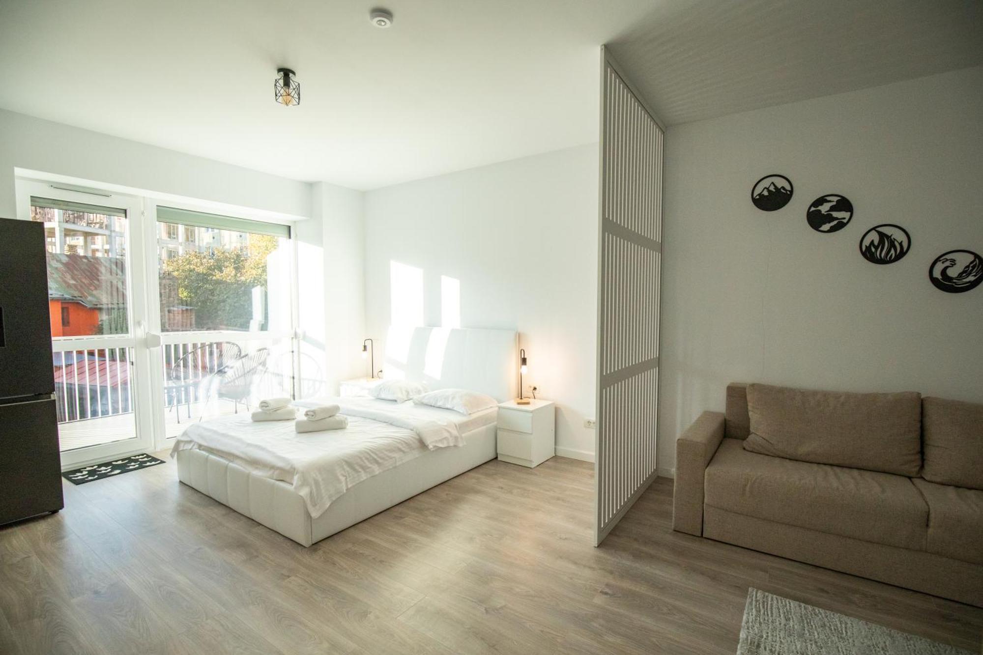 Cozy Studio 4 People With Parking 시나이아 외부 사진